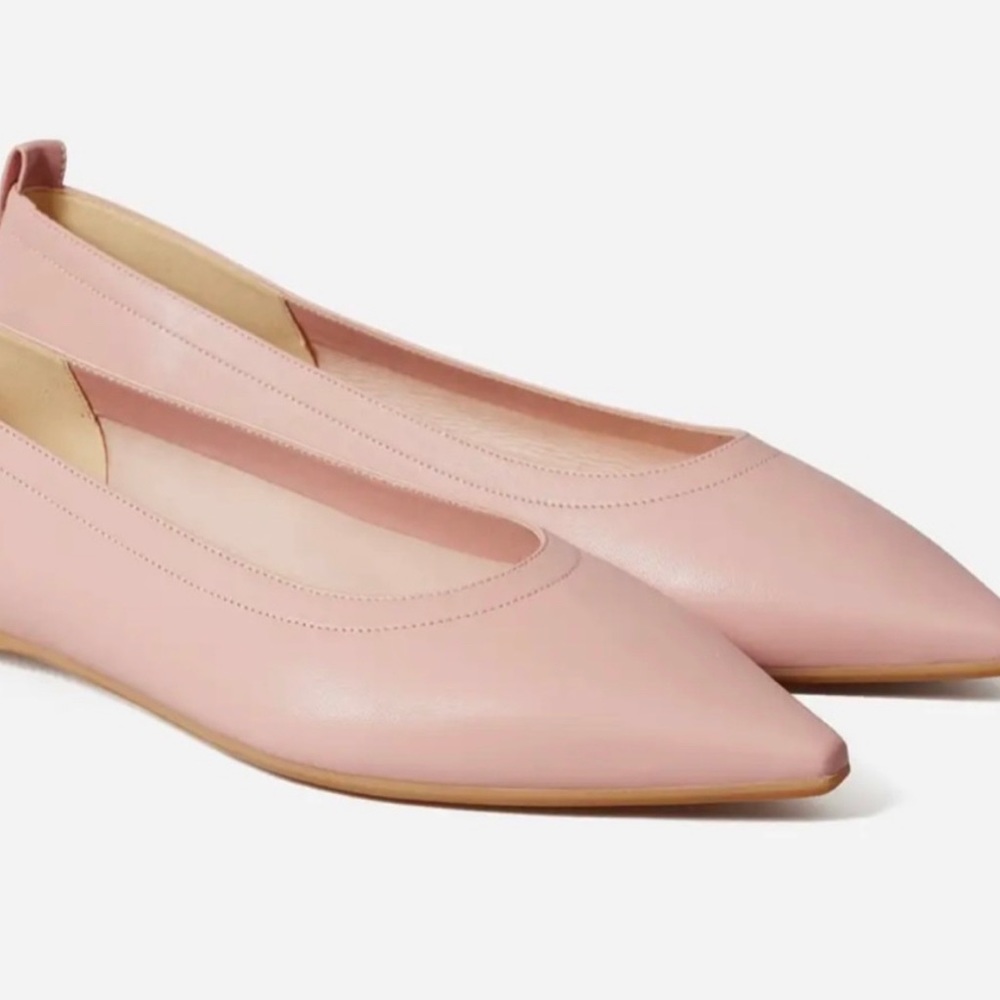 Everlane 40 hour flat in pink- used condition